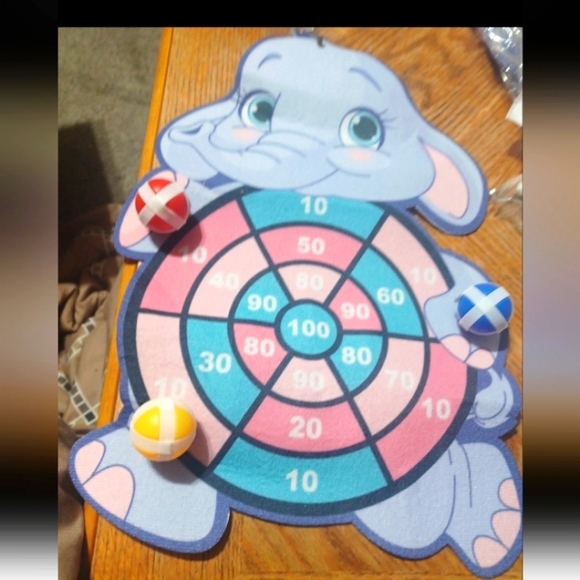 Source Unknown Other - Elephant Ball Throwing Game